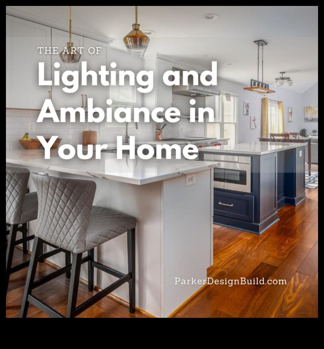 Как да включите различни техники за осветление в концепциите за декориране