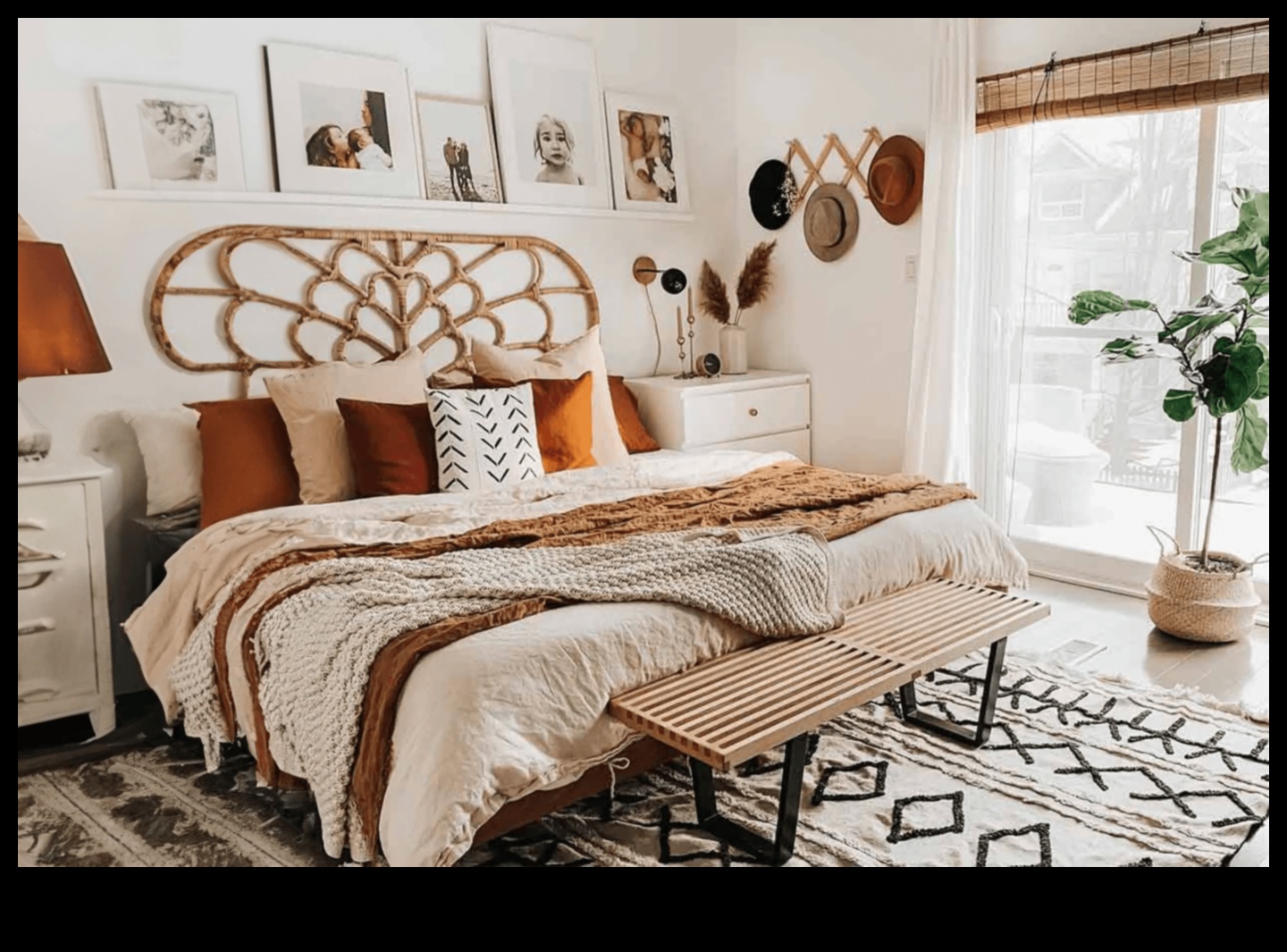 Как да създадете спалня, вдъхновена от бохемите