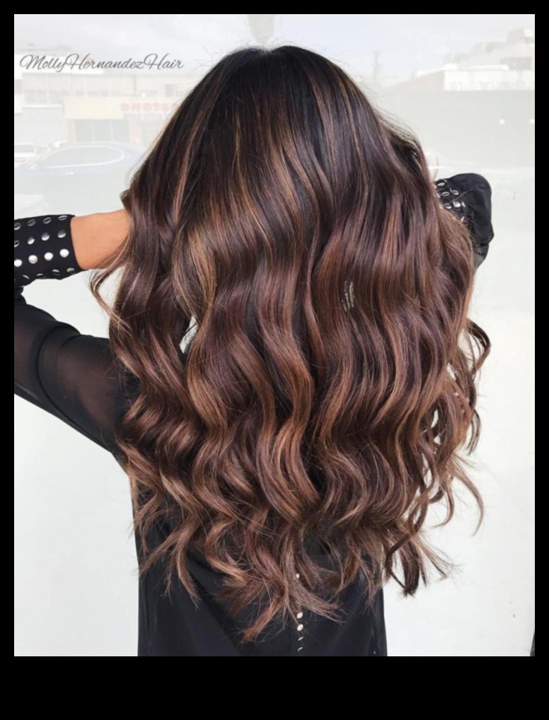 Шоколад и карамел: снизходителни брюнетки прически за сладък външен вид