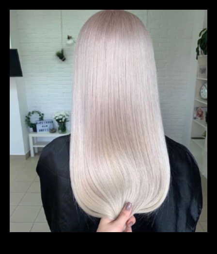 Перлено съвършенство: Постигане на елегантен перлено бял цвят на косата