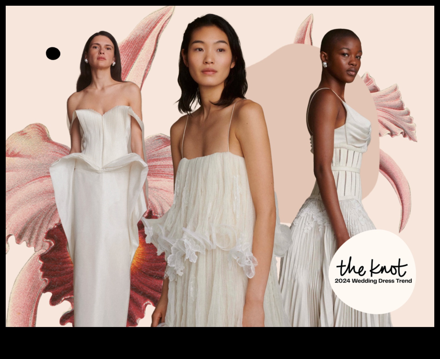 Дръзко красиво: излъчване на пистата в съвременната булчинска мода