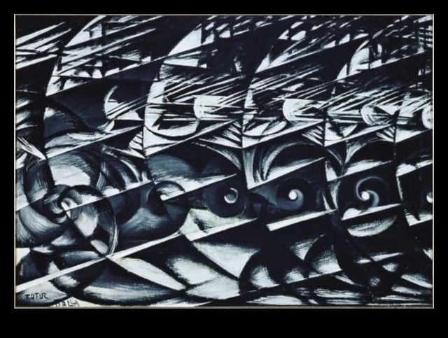 Визуална скорост: Енергичното движение на абстрактното изкуство върху платно