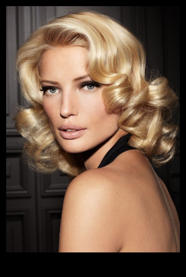 Vintage Glamour Продължение: Възраждане на ретро стилове в средно дълга коса