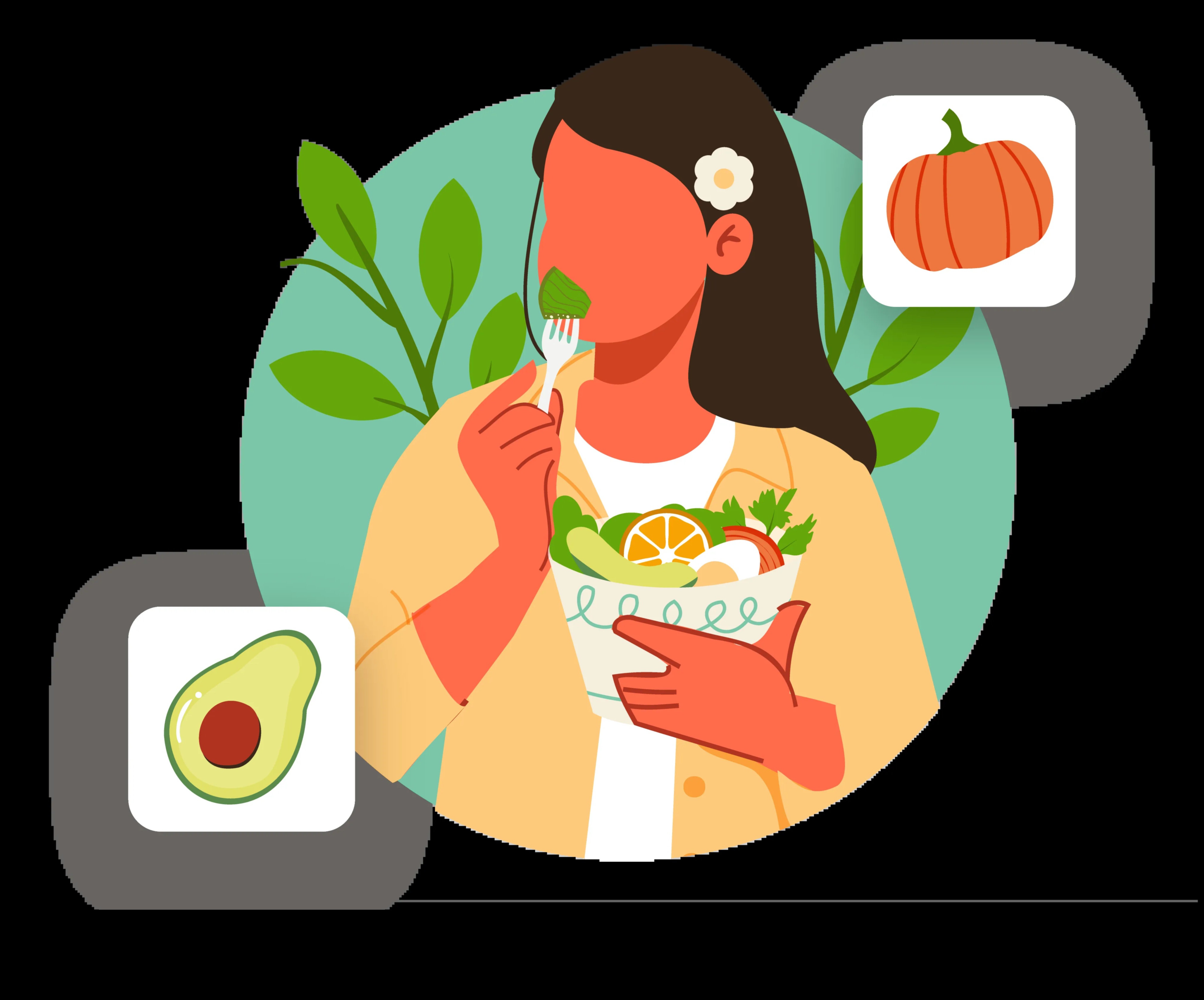 Внимателно хранене: Фокусиране върху хранителната стойност за балансиран живот