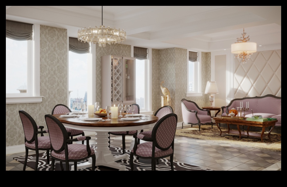 Викториански идеи за декорация на трапезария