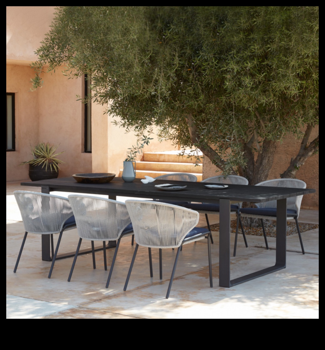 Съвети за декориране на вашата външна трапезария