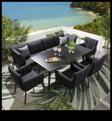 Консумиране на открито, направено луксозно