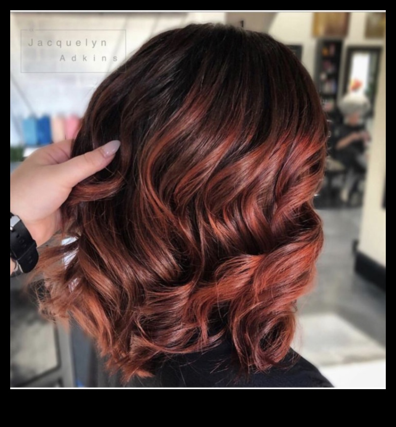 Алена симфония: Червени и кестеняви прически, създаващи красива музика