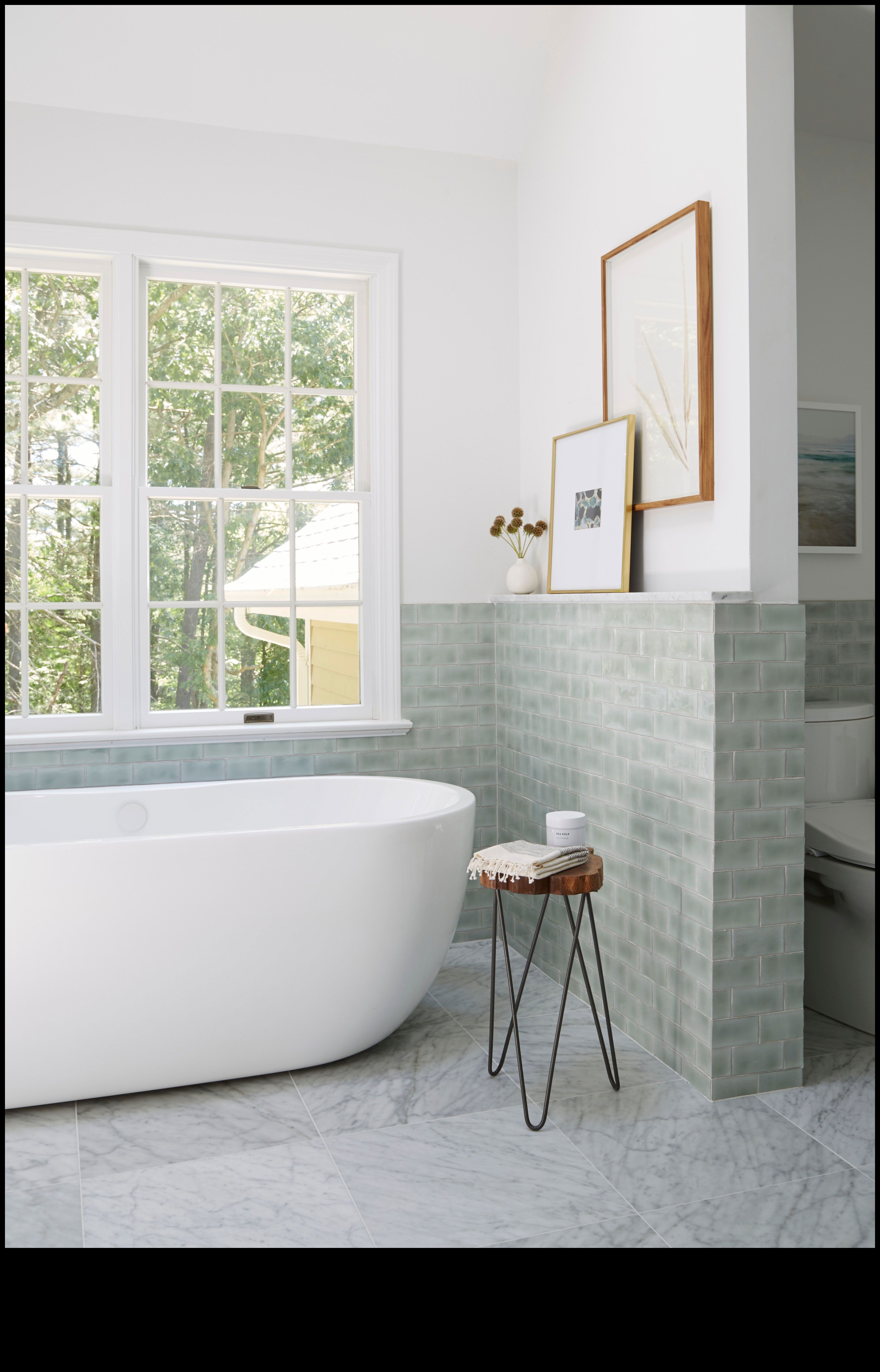 Крайбрежна декорация за баня за релаксиращо уединение