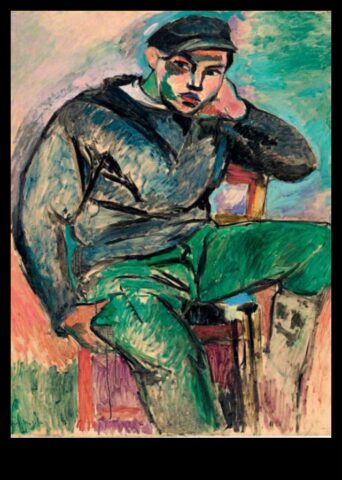 Фовистка свобода, смели мазки и нюанси в съответствие с модерното произведение на изкуството