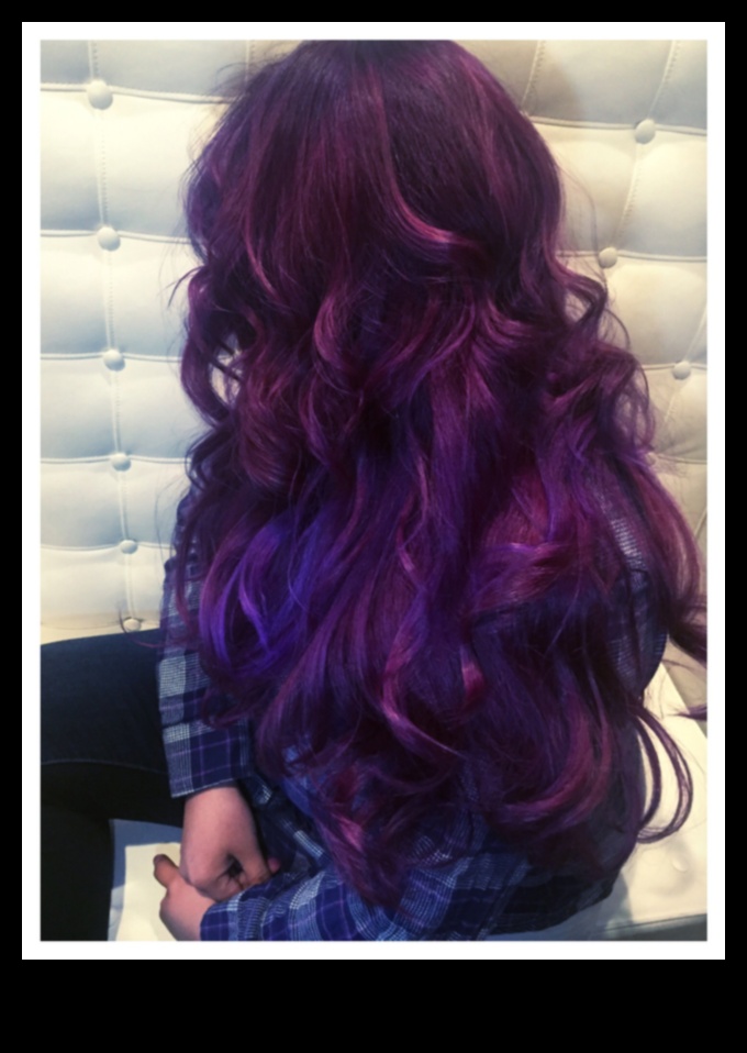 Velvet Violet: Идеи за луксозен лилав цвят на косата за Royal Vibes