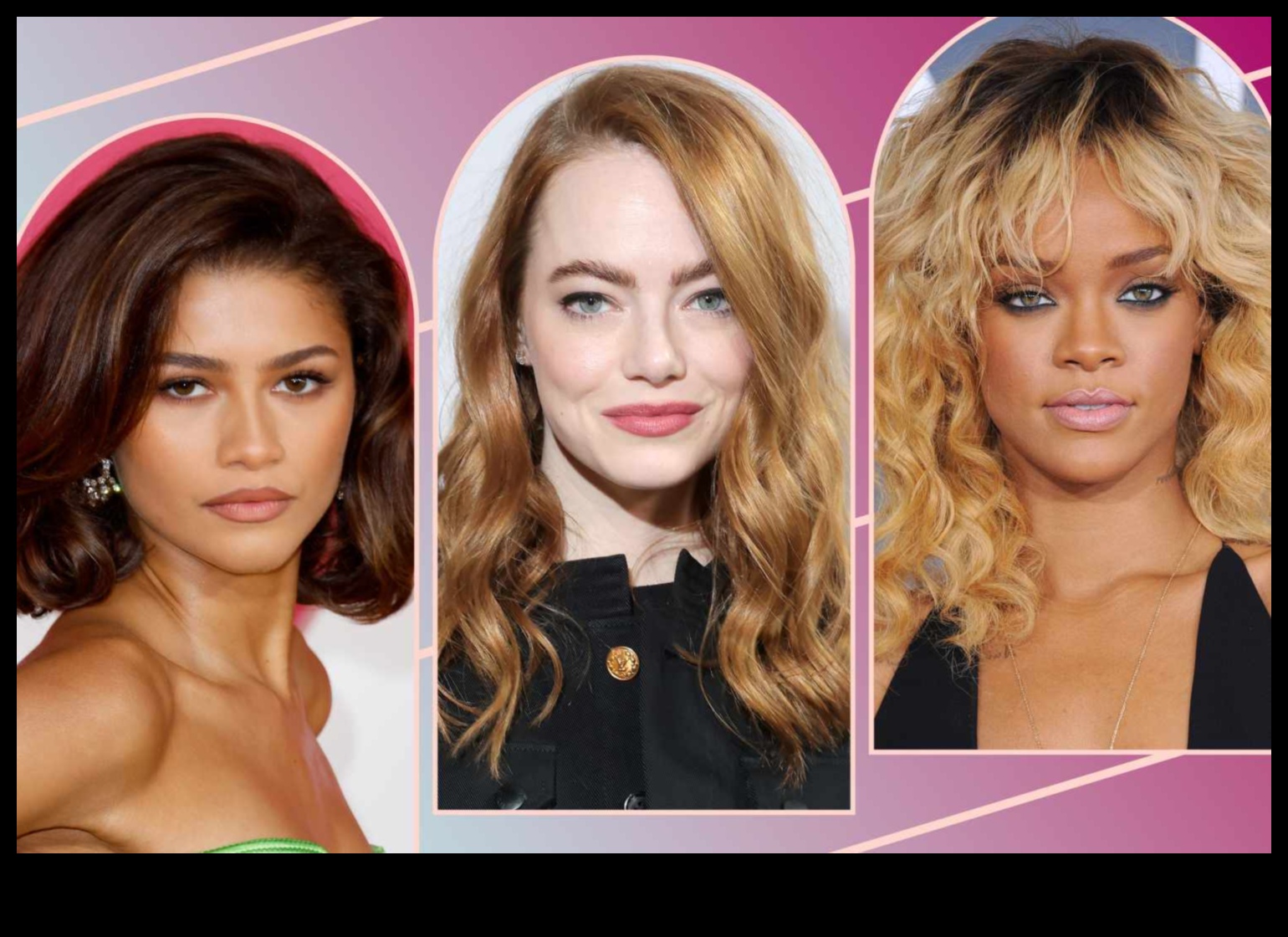 Спектърът с дължина до раменете продължава: Разнообразни идеи за средни прически