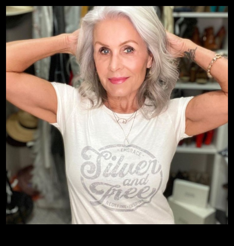 Бляскаво сиво: Стилни идеи за къса коса за сребърни лисици