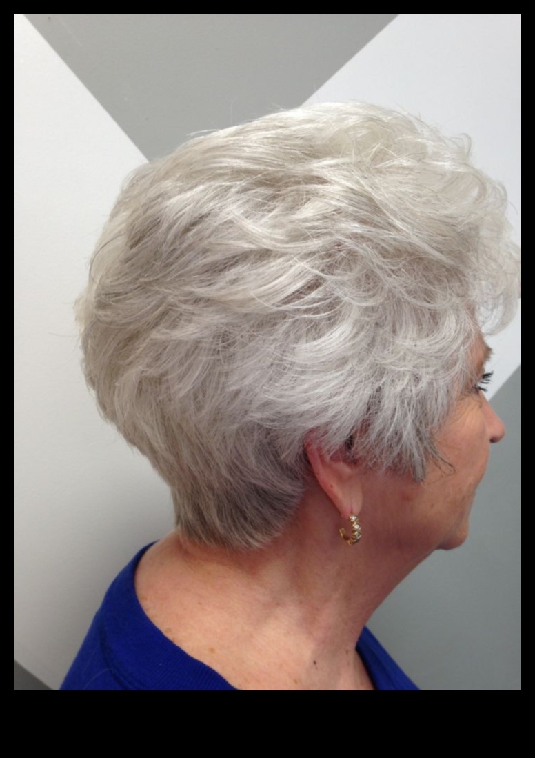 Бляскаво сиво: Стилни идеи за къса коса за сребърни лисици