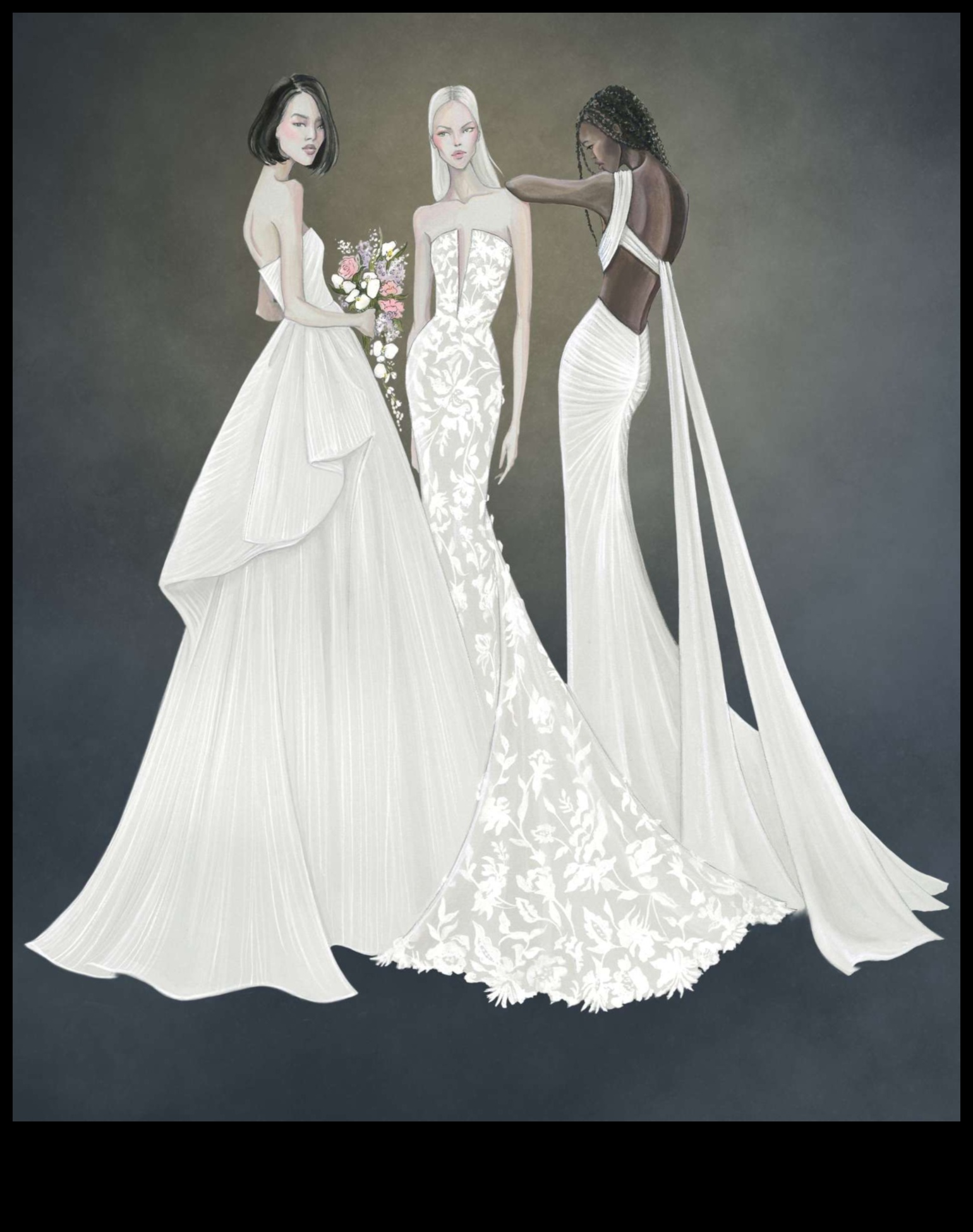 Runway Radiance: Представени са модерни булчински рокли
