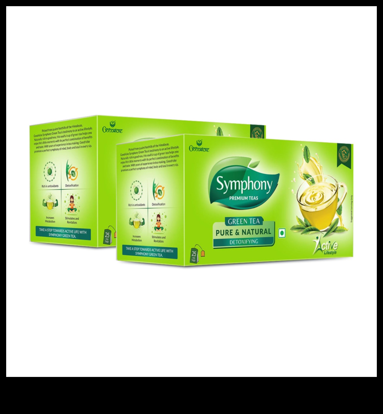 Green Tea Symphony Хармонична комбинация от вкусове за освежаваща чаша 1 Симфония на зеления чай: Хармонизиране на вкусовете във вашата освежаваща чаша