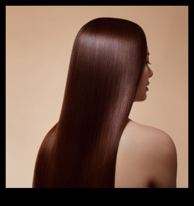 Копринено съвършенство: Постигане на лъскаво покритие за вашата права коса