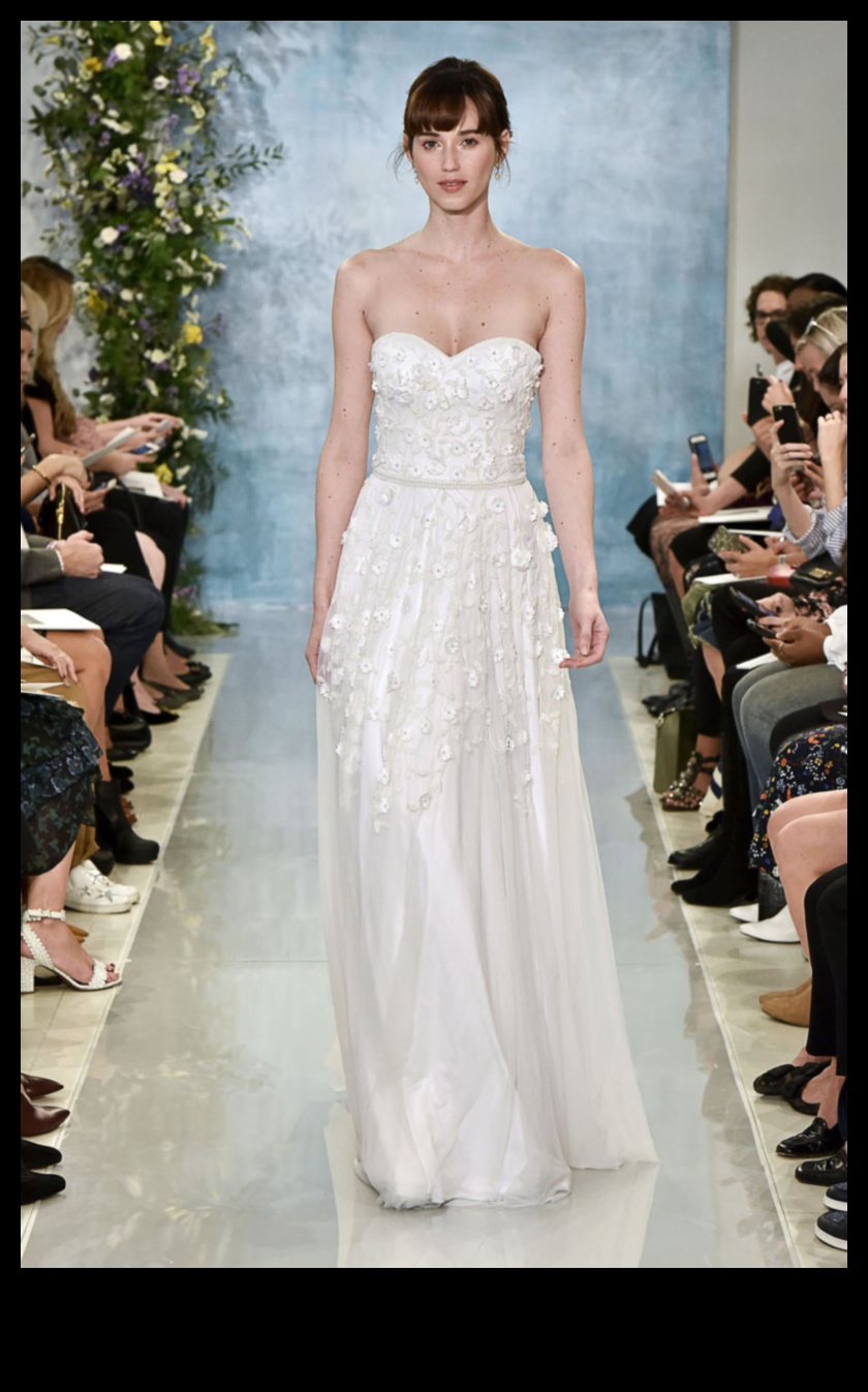 Runway Radiance: Представени са модерни булчински рокли